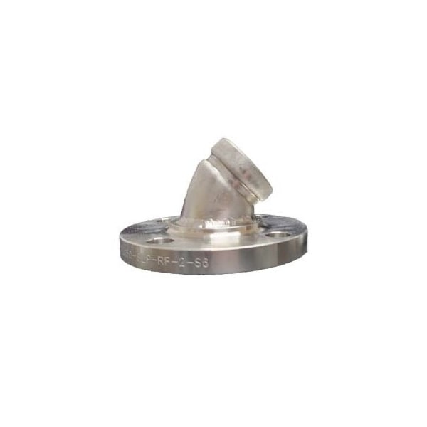 Industrial Choice Groove by 150 Flange 45 Degree Elbow Sch 10 SS304 3 inch GVF150-45-3-S10S4 - main